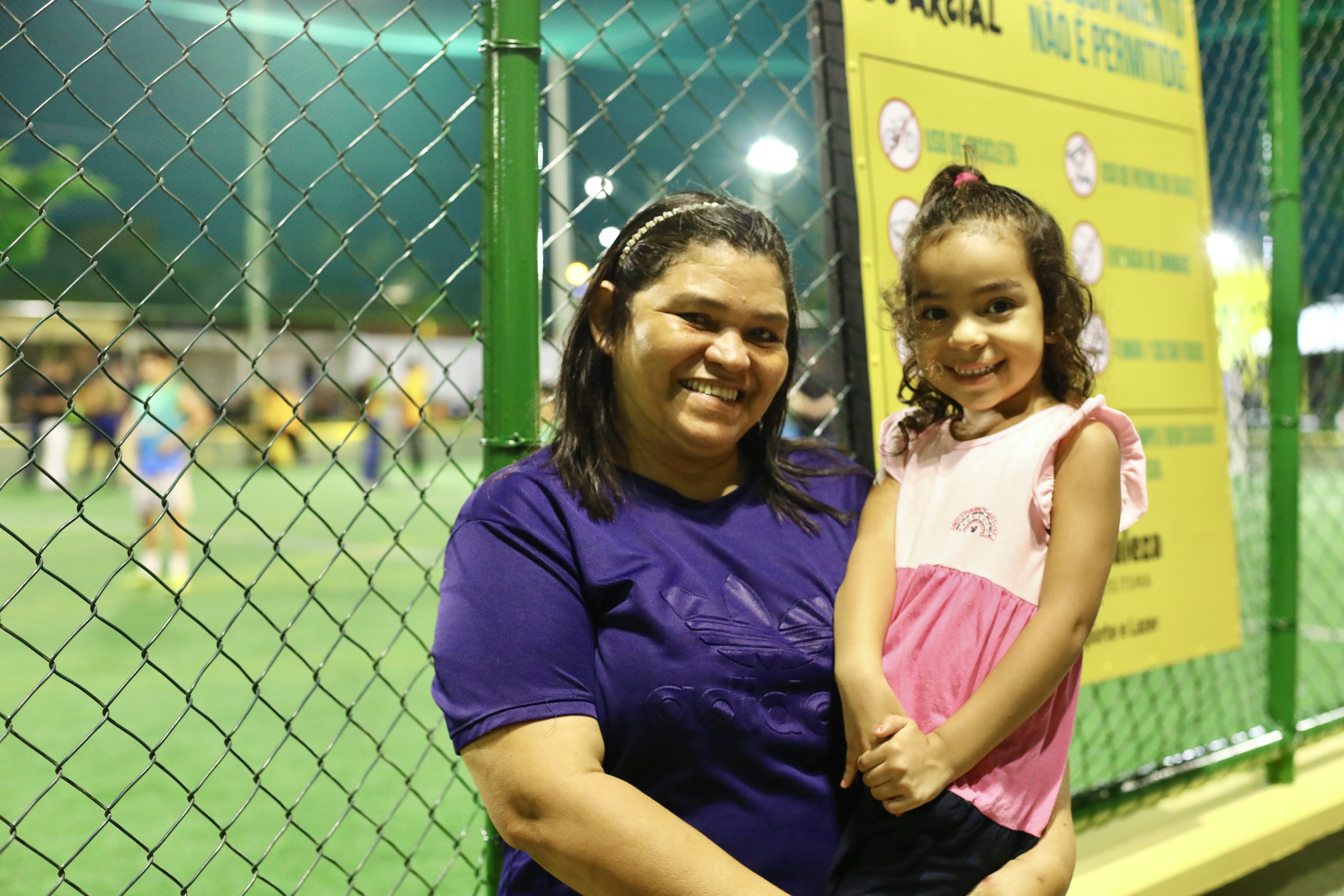 Ana Claudia com a sobrinha Lara